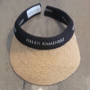 Helen Kaminski Bianca Natural Woven Visor